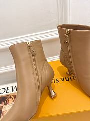 Kitlife Louis Vuitton Sparkle Ankle Boot Beige 000 - heel 6.5 cm - 6