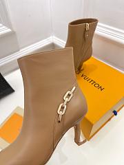 Kitlife Louis Vuitton Sparkle Ankle Boot Beige 000 - heel 6.5 cm - 4