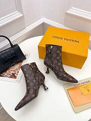 Kitlife Louis Vuitton Sparkle Ankle Boot Brown  000 - heel 6.5 cm - 5