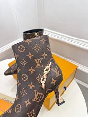 Kitlife Louis Vuitton Sparkle Ankle Boot Brown  000 - heel 6.5 cm - 4