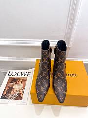 Kitlife Louis Vuitton Sparkle Ankle Boot Brown  000 - heel 6.5 cm - 3