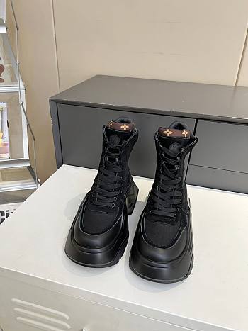 Kitlife Louis Vuitton Archlight 2.0 Platform Ankle Boots Black