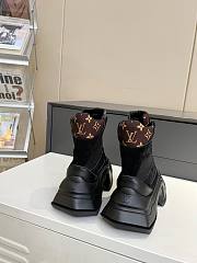 Kitlife Louis Vuitton Archlight 2.0 Platform Ankle Boots Black - 4