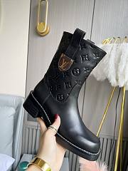 Kitlife Louis Vuitton hight Boots Black - 001 - 3