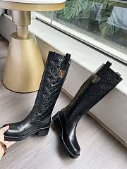 Kitlife Louis Vuitton hight Boots Black - 001 - 4