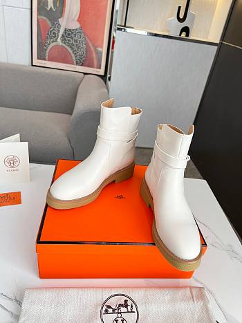 Kitlife Hermes Boots White - 002