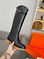 Kitlife Hermes hight Boots Black - 001 - 3