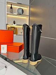 Kitlife Hermes hight Boots Black - 001 - 4
