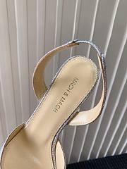 Kitlife MACH&MACH Silver Glitter Double Bow Heels - 000 - 9.5 cm - 5