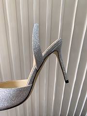 Kitlife MACH&MACH Silver Glitter Double Bow Heels - 000 - 9.5 cm - 2