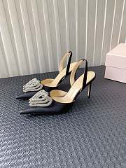 Kitlife MACH&MACH Black Glitter Double Bow Heels - 001 - 9.5 cm - 1