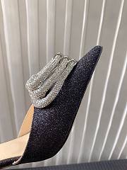 Kitlife MACH&MACH Black Glitter Double Bow Heels - 003 - 9.5 cm - 6