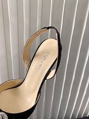 Kitlife MACH&MACH Black Glitter Double Bow Heels - 003 - 9.5 cm - 4