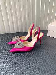 Kitlife MACH&MACH Glitter Double Bow Heels Pink - 005 - 9.5 cm - 1