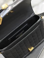 kitlife SAINT LAURENT Solferino Small suede crossbody bag - 23x16x6 cm - 6