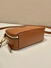 kitlife Prada Odette leather brown mini-bag - 18.5 x 13 x 6.5 cm USD 350.00  - 3