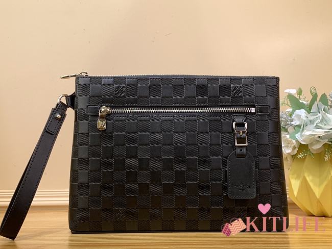 Kitlife Louis Vuitton Takeoff Damier Infini Bag- N40505 - 30 x 22 x 5 cm - 1