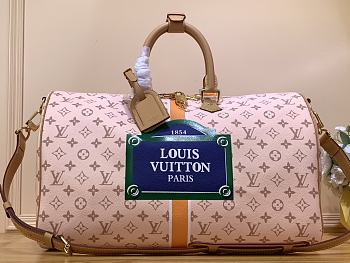 Louis vuitton Speedy Bandoulière 45 Beige/Ocher - M46749 - 25 x 19 x 15 cm