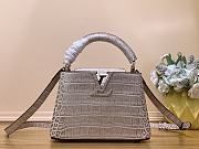 kiltife Louis Vuitton Capucines mini Monogram Flower bag - 21x14x8 cm - 1