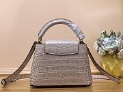 kiltife Louis Vuitton Capucines mini Monogram Flower bag - 21x14x8 cm - 4