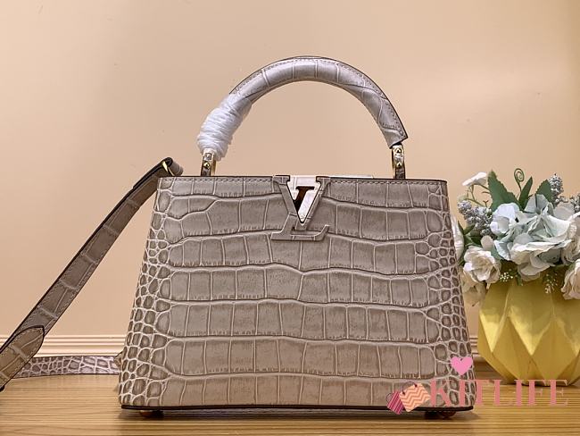 kiltife Louis Vuitton Capucines Monogram Flower bag - 27x18x9 cm   - 1