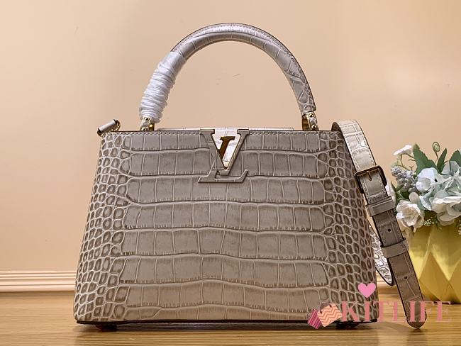 kiltife Louis Vuitton Capucines Monogram Flower bag -31.5x 20x11 cm - 1