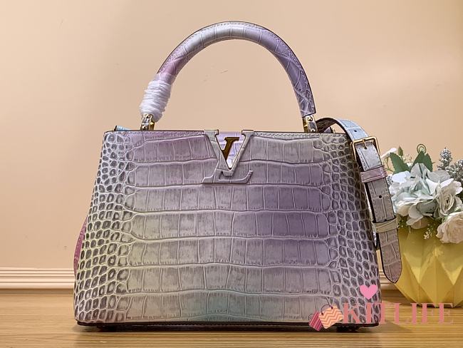 kiltife Louis Vuitton Capucines mini Monogram Flower bag -N48865 - 31.5x 20x11 cm - 1