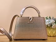 kiltife Louis Vuitton Capucines mini Monogram Flower bag N48866 - 27x18x9 cm - 1