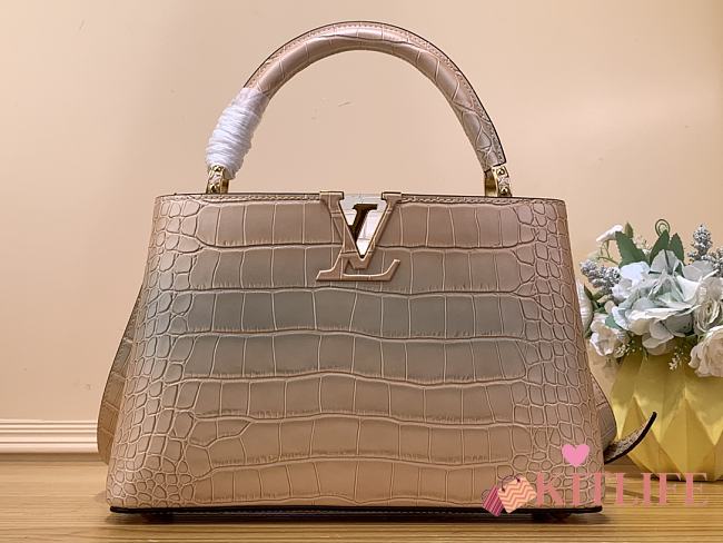 kiltife Louis Vuitton Capucines mini Monogram Flower bag N48866 - 31.5x20x11 cm - 1