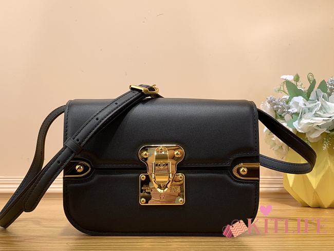 Kitlife Louis Vuitton Orsay MM handbag Black bag - 21.5 x 15.8 x 5 cm - 1