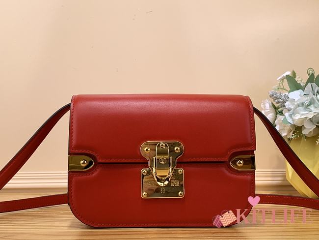 Kitlife Louis Vuitton Orsay MM handbag Red bag - 21.5 x 15.8 x 5 cm - 1
