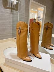Kitlife GIVENCHY Shark Lock Cowboy Hight - Boots Brown - 1