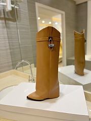Kitlife GIVENCHY Shark Lock Cowboy Hight - Boots Brown - 4