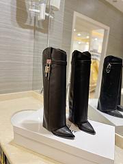 Kitlife GIVENCHY Shark Lock Cowboy Hight - Boots Black - 1