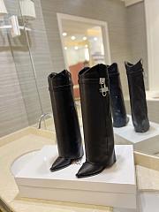 Kitlife GIVENCHY Shark Lock Cowboy Hight - Boots Black - 2
