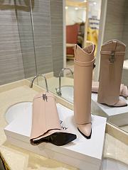 Kitlife GIVENCHY Shark Lock Cowboy Hight - Boots Pink - 5
