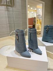Kitlife GIVENCHY Shark Lock Denim short - Boots 000 - 1