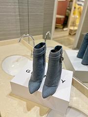Kitlife GIVENCHY Shark Lock Denim short - Boots 000 - 6