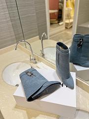 Kitlife GIVENCHY Shark Lock Denim short - Boots 000 - 5