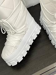 Kitlife Prada Nylon gabardine après ski boots White - 5