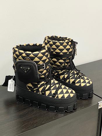 Kitlife Prada Nylon gabardine après ski boots