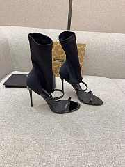 kitlife Dolce & Gabbana Logo-Plaque Sock-Style Sandals - 3