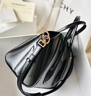 Kitlife Givenchy Antigona Lock leather top bag Black - 29 x 18 x 13 cm - 4