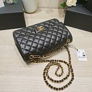 kitlife Chanel Classic Flap Bag Jumbo Black bag - 30cm - 6