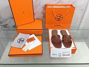 kitlife Hermes Sandal Brown - 6