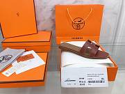 kitlife Hermes Sandal Brown - 2
