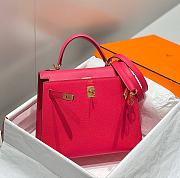 kitlife Hermes Epsom Kelly Pink bag - 25cm - 2