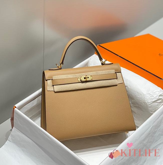 kitlife Hermes Epsom Kelly Brown bag - 25cm - 1