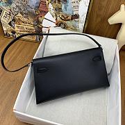 Kitlife Hermes kelly Elan Black Bag - 27cm - 3