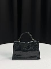 Kitlife Hermes Mini kelly bag Gray Gold hardware - 19 cm - 2